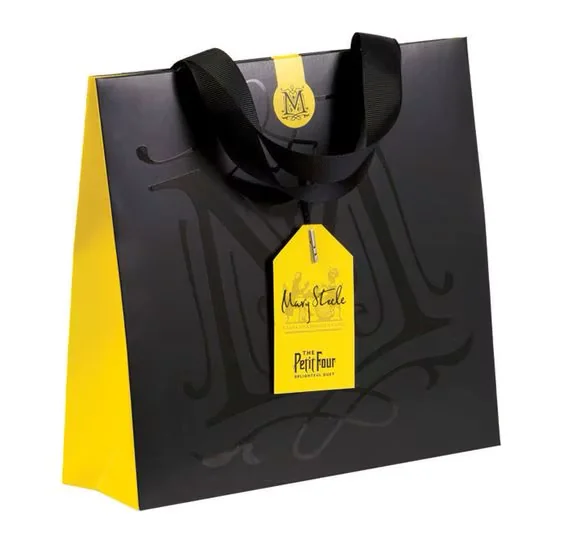 Luxury custom shopping bag with UV spot print - Printagram Malta